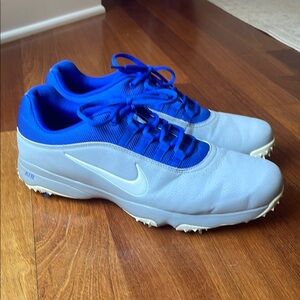 Nike Air Rival 4 Golf Shoes wolf grey/blue/white size 10.5